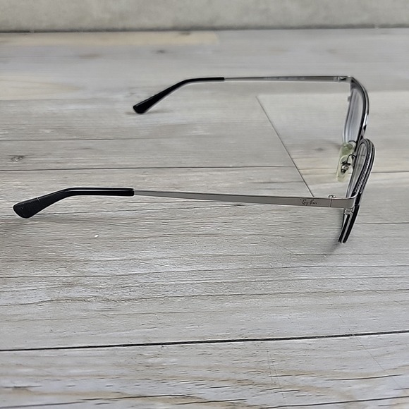 Ray-Ban Eyeglasses Mens RB 6373M 2502 52-20-145 Black Silver FRAMES‎ ONLY - Picture 3 of 11